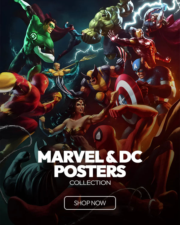 MARVEL & DC POSTERS