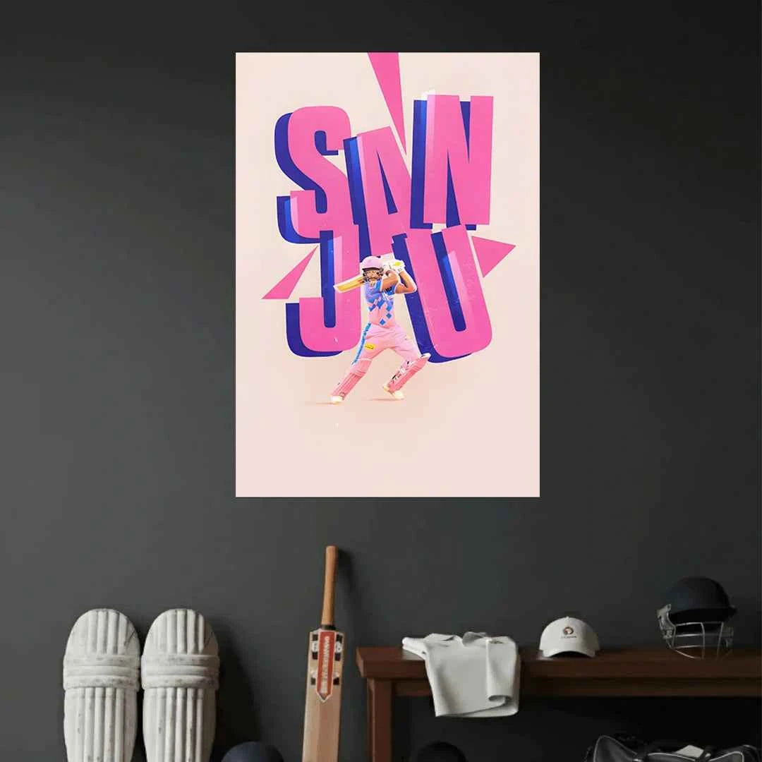 SANJU SAMSON POSTER - 1 | CRICKET POSTERS
