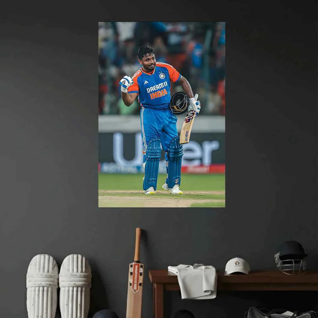 SANJU SAMSON POSTER - 8 | CRICKET POSTERS