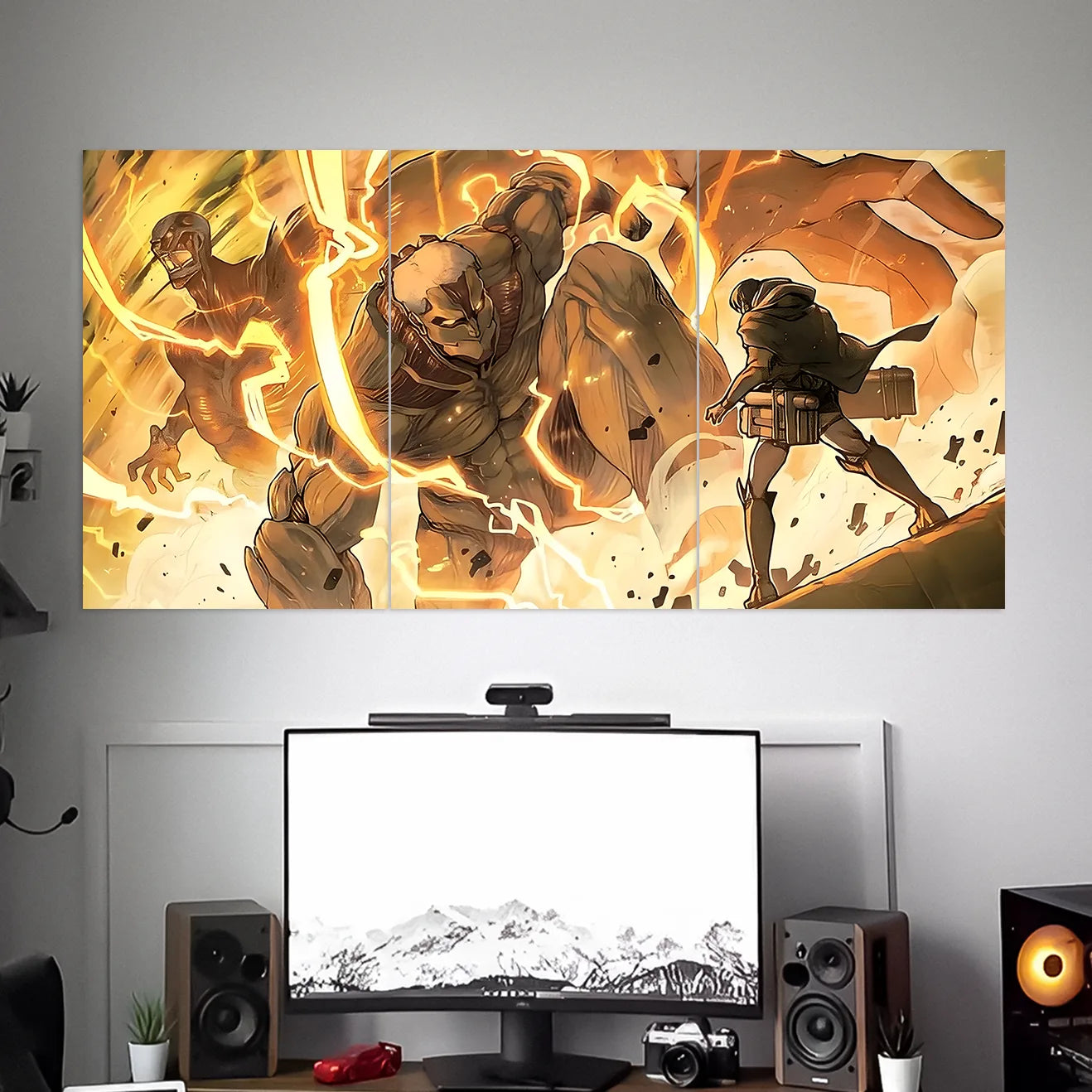 ATTACK ON TITAN POSTERS - 5 | ANIME POSTERS | 3 PIECE SET BLUMUN