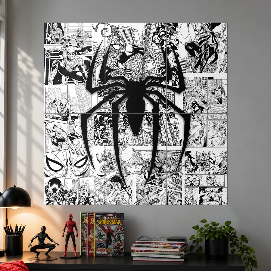 SPIDERMAN POSTER - 1 | MARVEL POSTERS | 6 PIECE SET