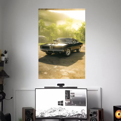 1970 DODGE CHARGER R/T POSTER | CAR POSTERS BLUMUN