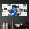 ROHIT SHARMA POSTER - 1 | CRICKET POSTERS | 3 PIECE SET