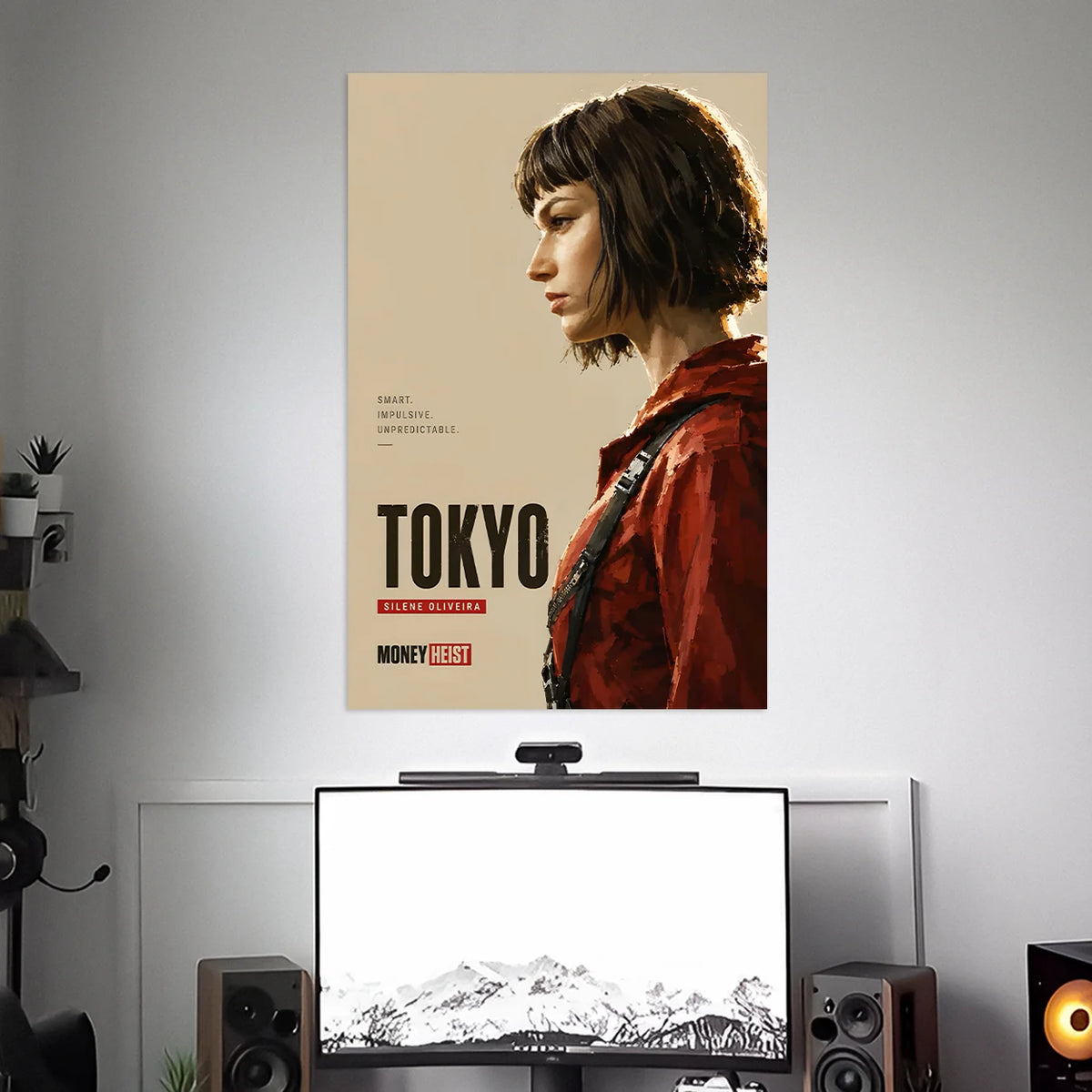 TOKYO POSTER - 1 | MONEY HEIST POSTERS | WEB SERIES POSTERS BLUMUN