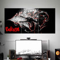 JUJUTSU KISEN POSTERS - 7 | ANIME POSTERS | 3 PIECE SET