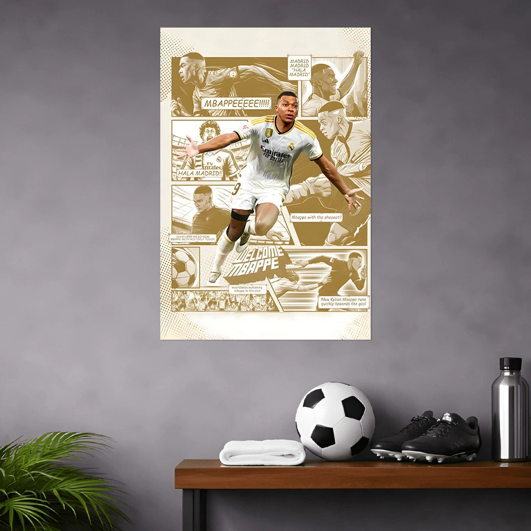 MBAPPE POSTER - 8 | FOOTBALL POSTERS