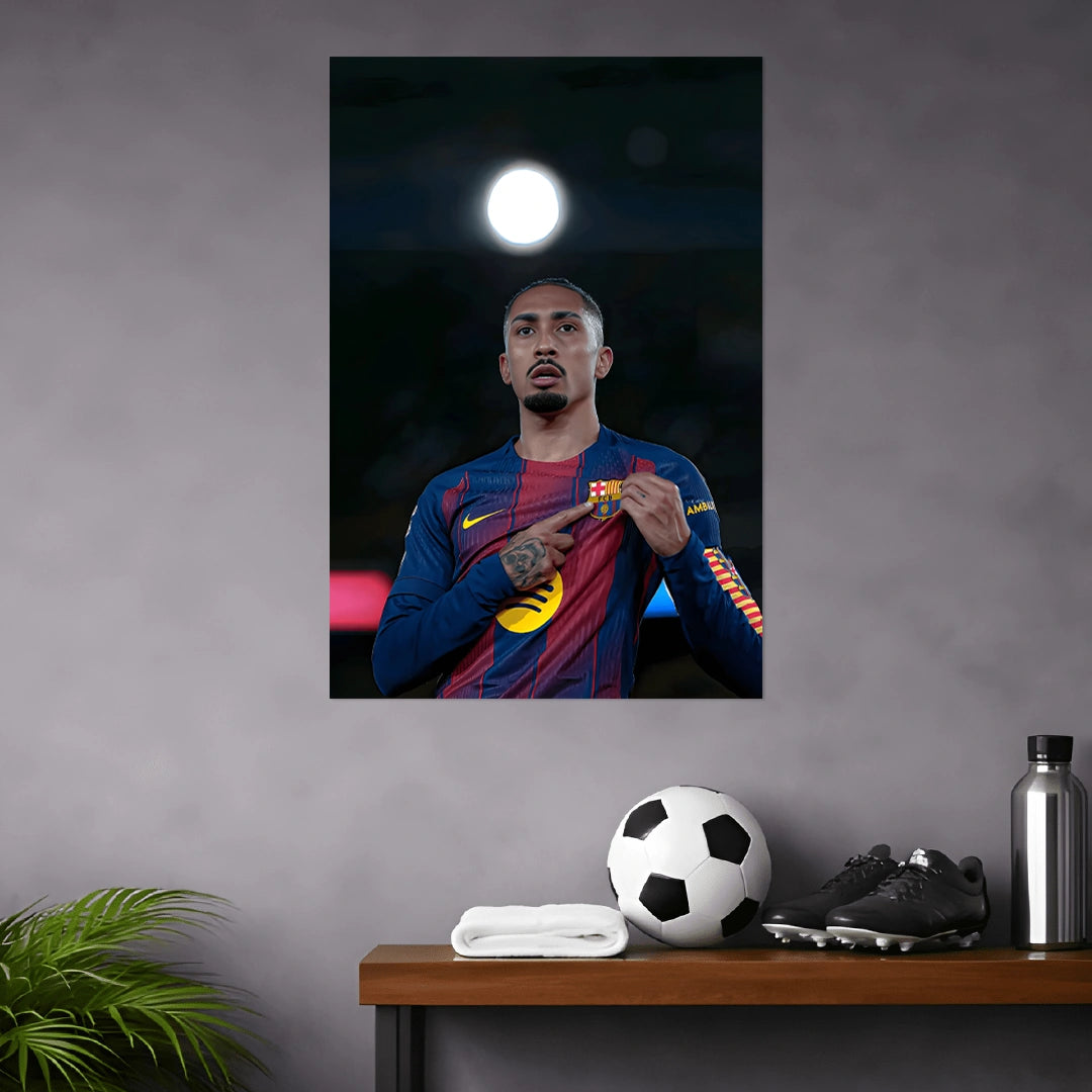 RAPHINHA POSTER - 2 | FOOTBALL POSTERS