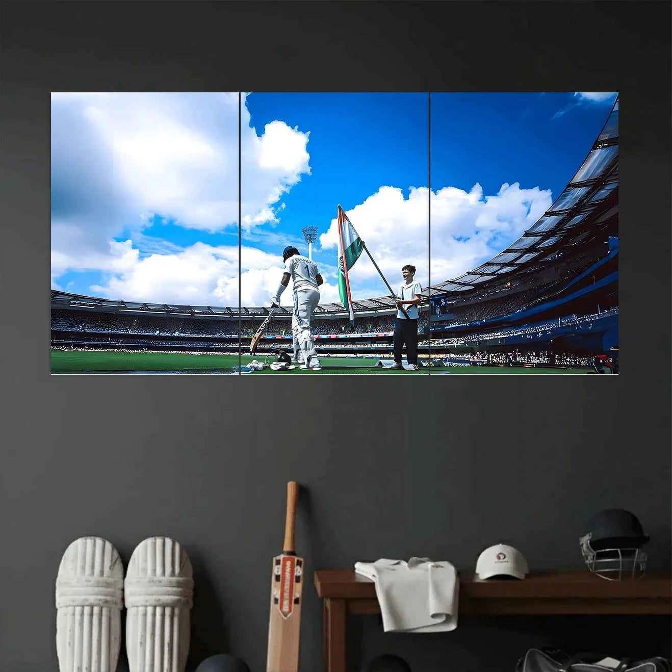 ROHIT SHARMA POSTER - 2 | CRICKET POSTERS | 3 PIECE SET