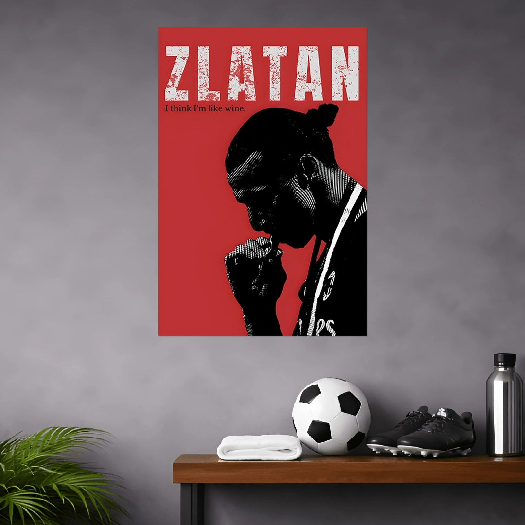 ZLATAN IBRAHIMOVIC POSTER - 2 | FOOTBALL POSTERS