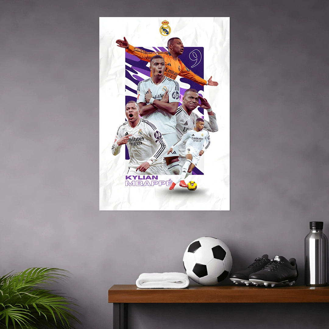 MBAPPE POSTER - 7 | FOOTBALL POSTERS