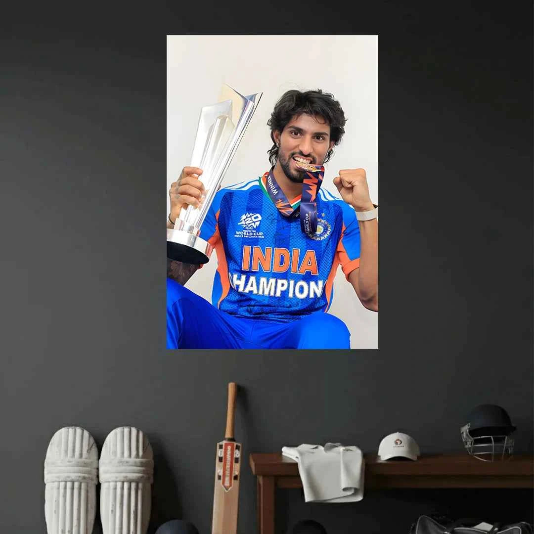 TILAK VERMA ICC WORLD CUP T20 2026 POSTER | CRICKET POSTERS