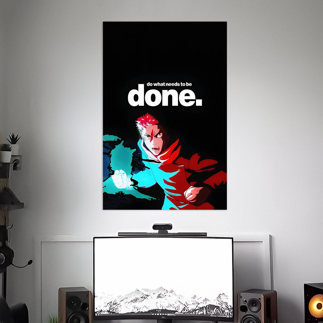 YUJI ITADORI POSTER - 2 | JUJUTSU KAISEN POSTER | ANIME POSTER