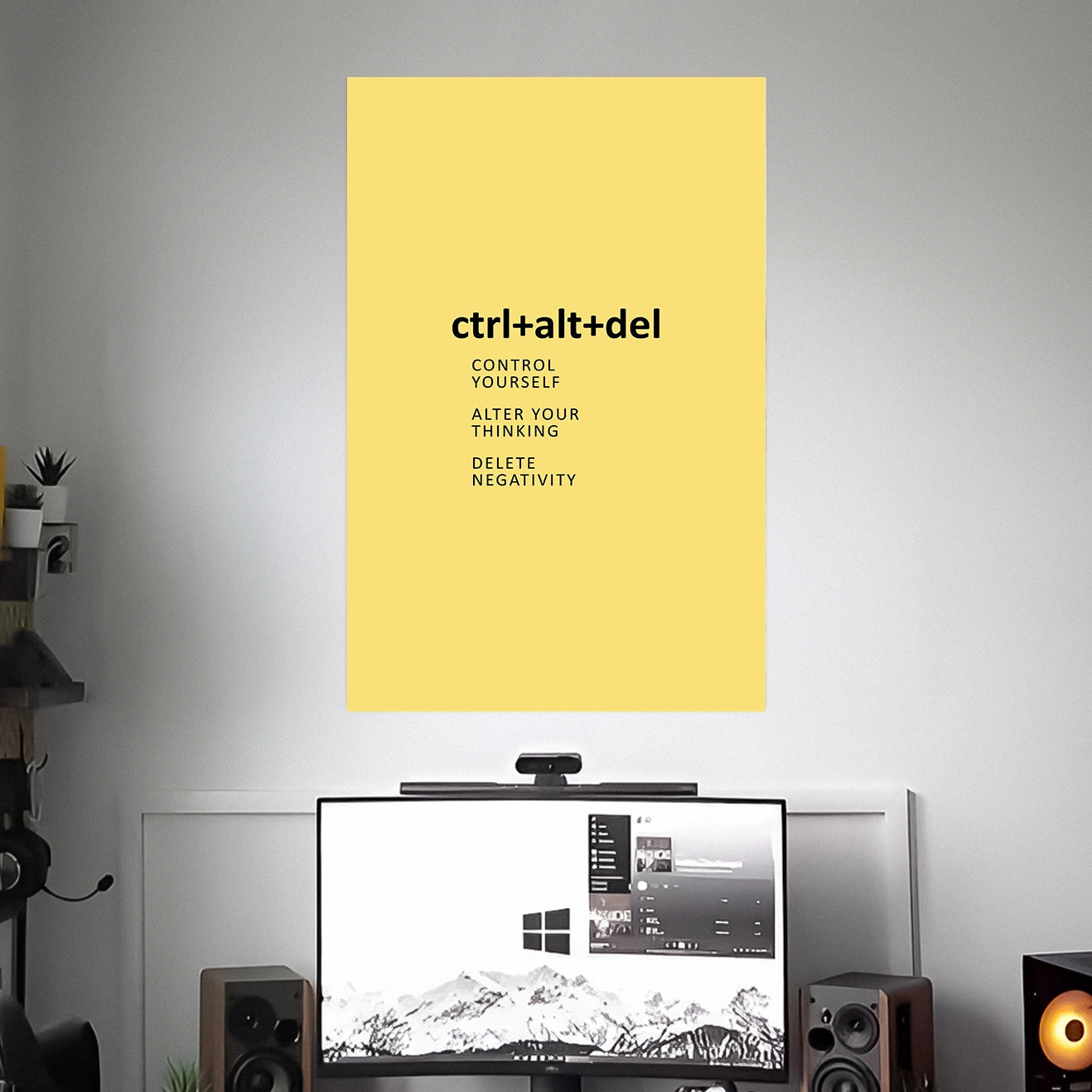 CTRL+ALT+DEL POSTER | TEXTS POSTERS | AESTHETIC POSTERS