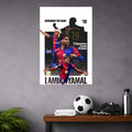LAMINE YAMAL POSTER - 5 | FOOTBALL POSTERS