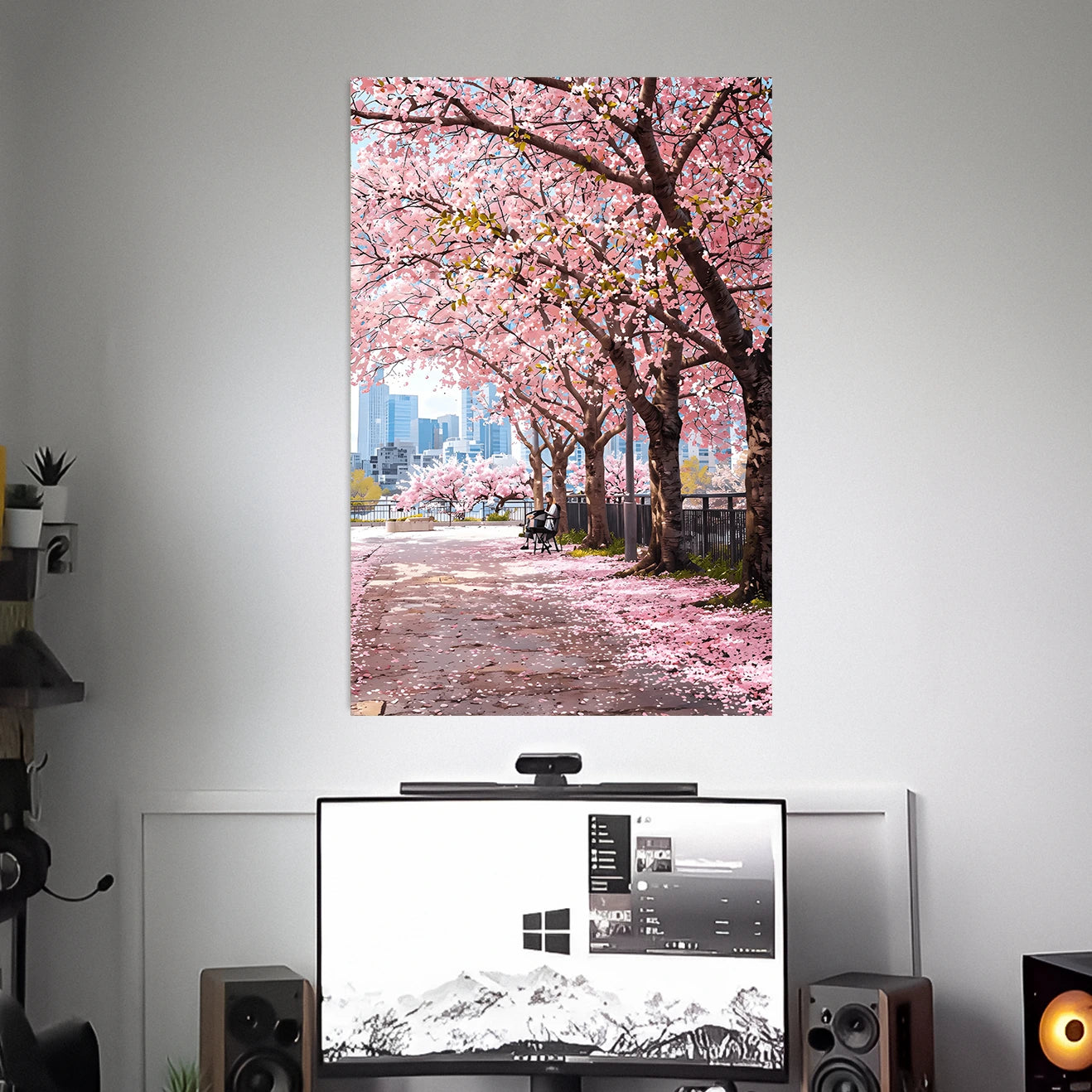 CHERRY BLOSSOM TREE POSTER | WALL ART | NATURE POSTERS