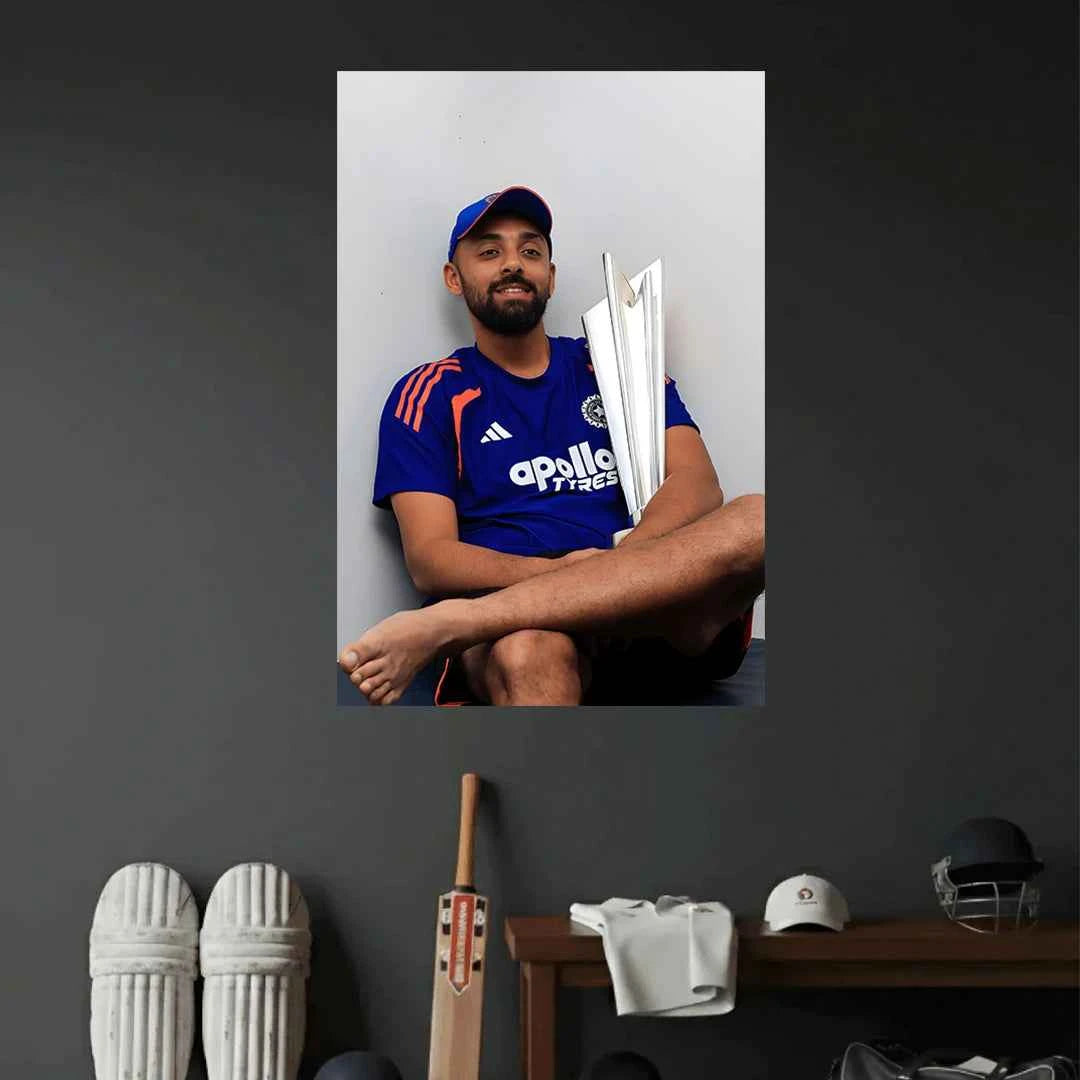 VARUN CHAKRAVARTHY ICC WORLD CUP T20 2026 POSTER | CRICKET POSTERS