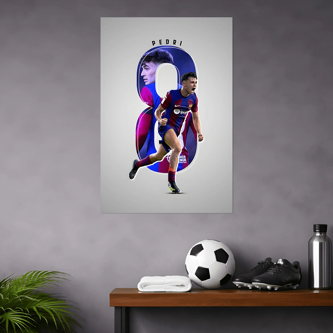 PEDRI GONZALEZ POSTER - 3 | FOOTBALL POSTERS