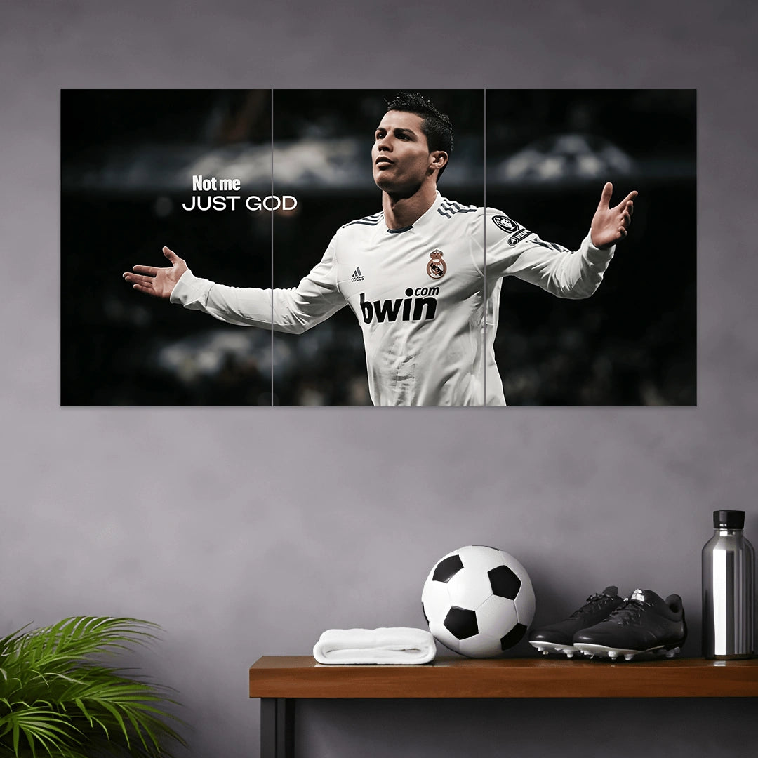 RONALDO POSTER - 1 | FOOTBALL POSTERS | 3 PIECE SET
