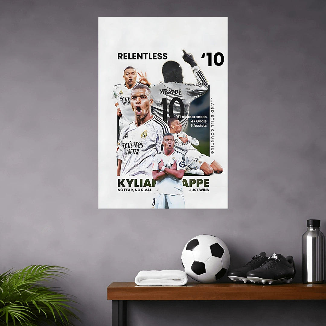 MBAPPE POSTER - 5 | FOOTBALL POSTERS
