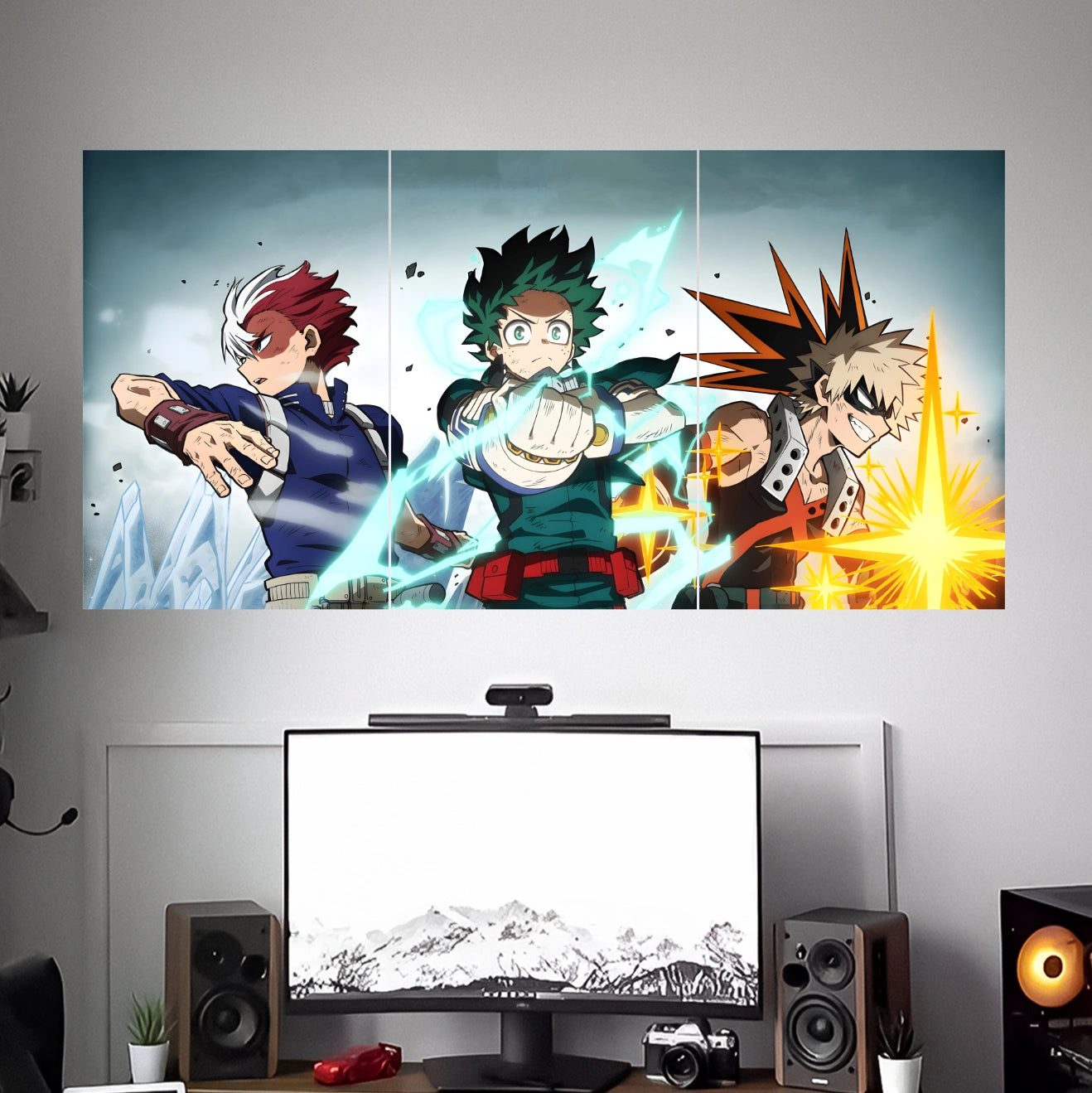 MY HERO ACADEMIA POSTERS - 2 | ANIME POSTERS | 3 PIECE SET
