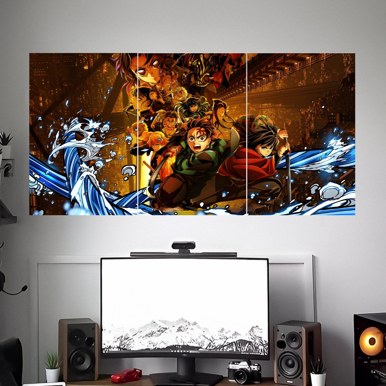 DEMON SLAYER POSTERS | ANIME POSTERS | 3 PIECE SET