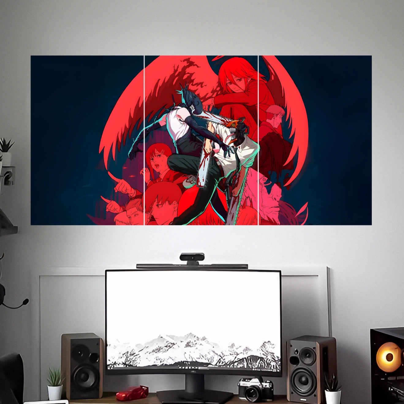 CHAINSAW MAN REZE ARC POSTERS | ANIME POSTERS | 3 PIECE SET