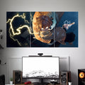 ZENITSU POSTER | DEMON SLAYER POSTERS | ANIME POSTERS | 3 PIECE SET