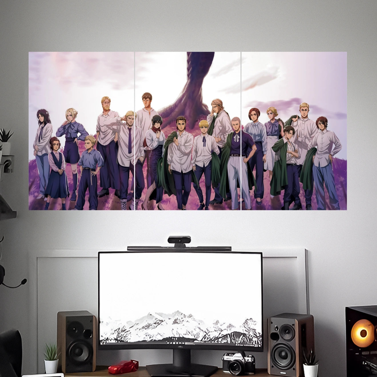 ATTACK ON TITAN POSTERS | ANIME POSTERS | 3 PIECE SET