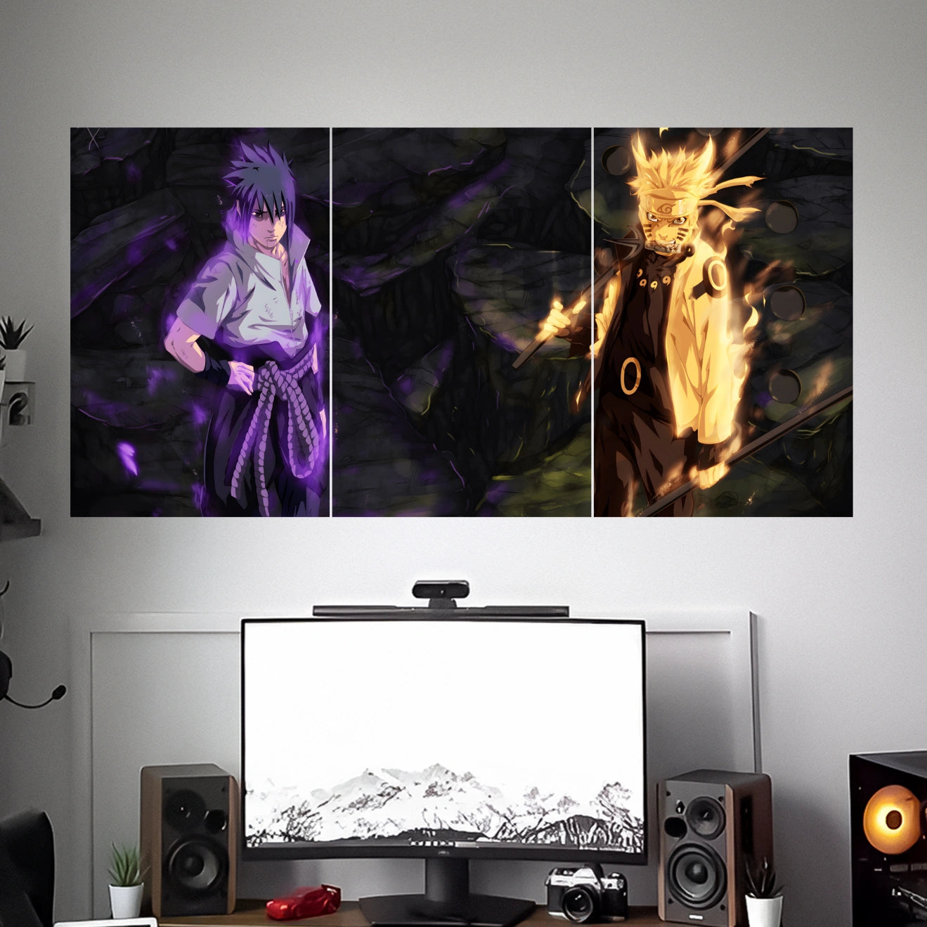 NARUTO POSTERS - 4 | ANIME POSTERS | 3 PIECE SET