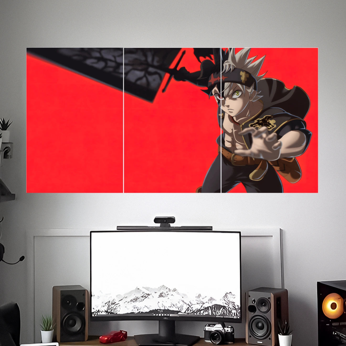 BLACK CLOVER POSTERS - 2 | ANIME POSTERS | 3 PIECE SET