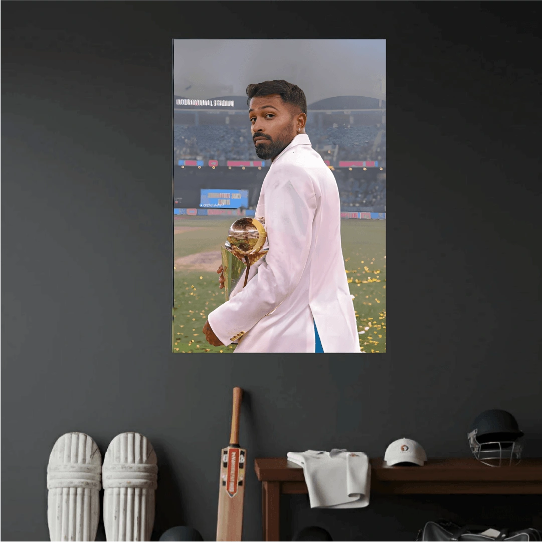 HARDIK PANDYA POSTER - 14 | CRICKET POSTERS