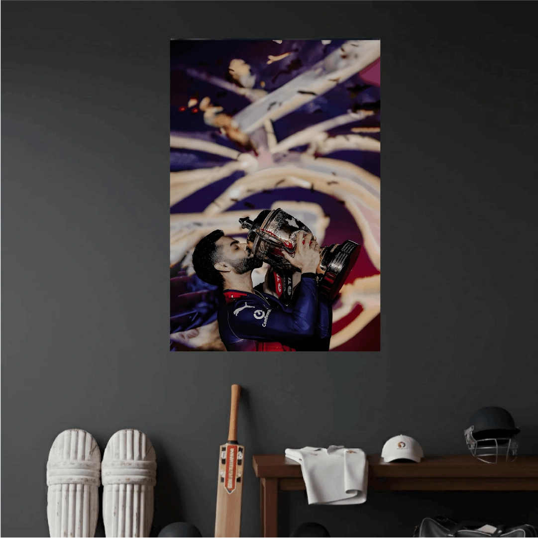 RCB VIRAT KOHLI POSTER - 4 | CRICKET POSTERS