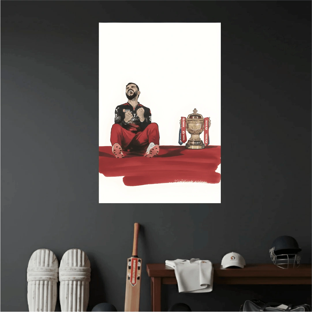 RCB VIRAT KOHLI POSTER - 3 | CRICKET POSTERS