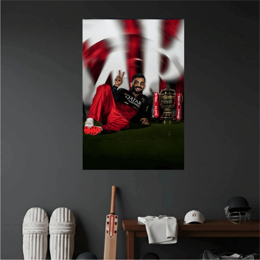 RCB VIRAT KOHLI POSTER - 5 | CRICKET POSTERS