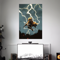 ZENITSU POSTER - 4 | DEMON SLAYER POSTER | ANIME POSTER