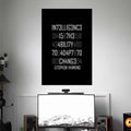 INTELLIGENCE POSTER | TEXTS POSTERS | AESTHETIC POSTERS