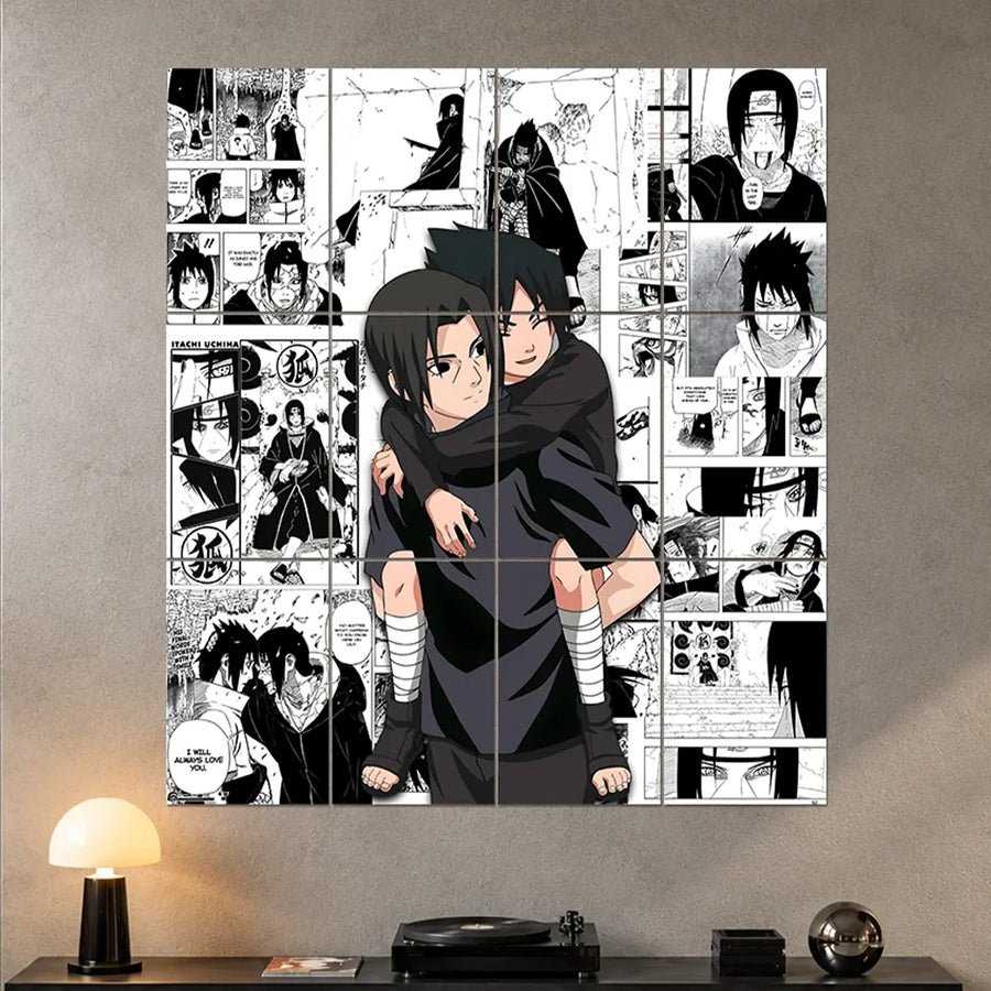 ITACHI & SASUKE POSTER - 1 | NAUTO POSTERS | ANIME POSTERS | 12 PIECE SET