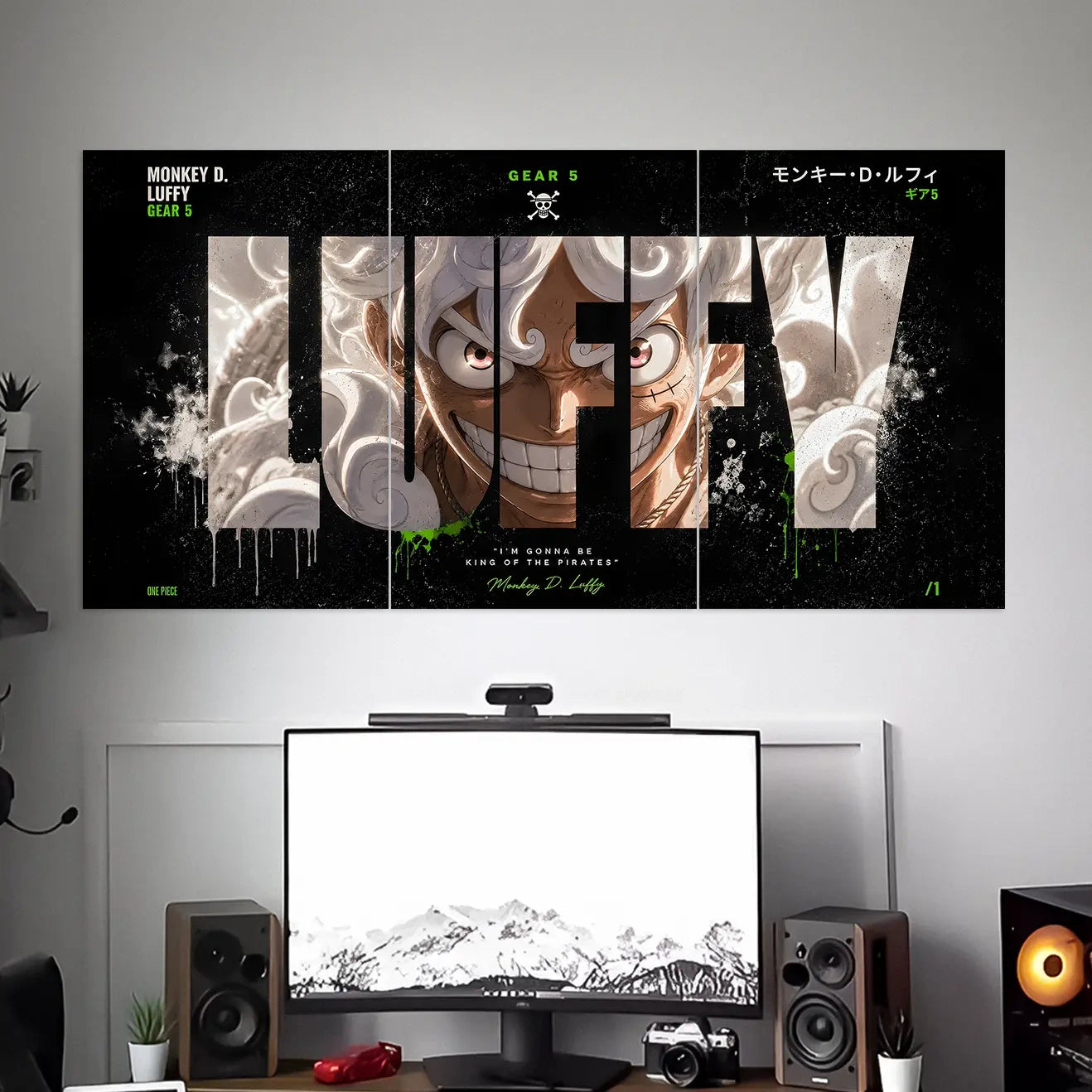 SUNG JIN WOO POSTER - 2 | SOLO LEVELING POSTERS | ANIME POSTERS | 3 PIECE SET