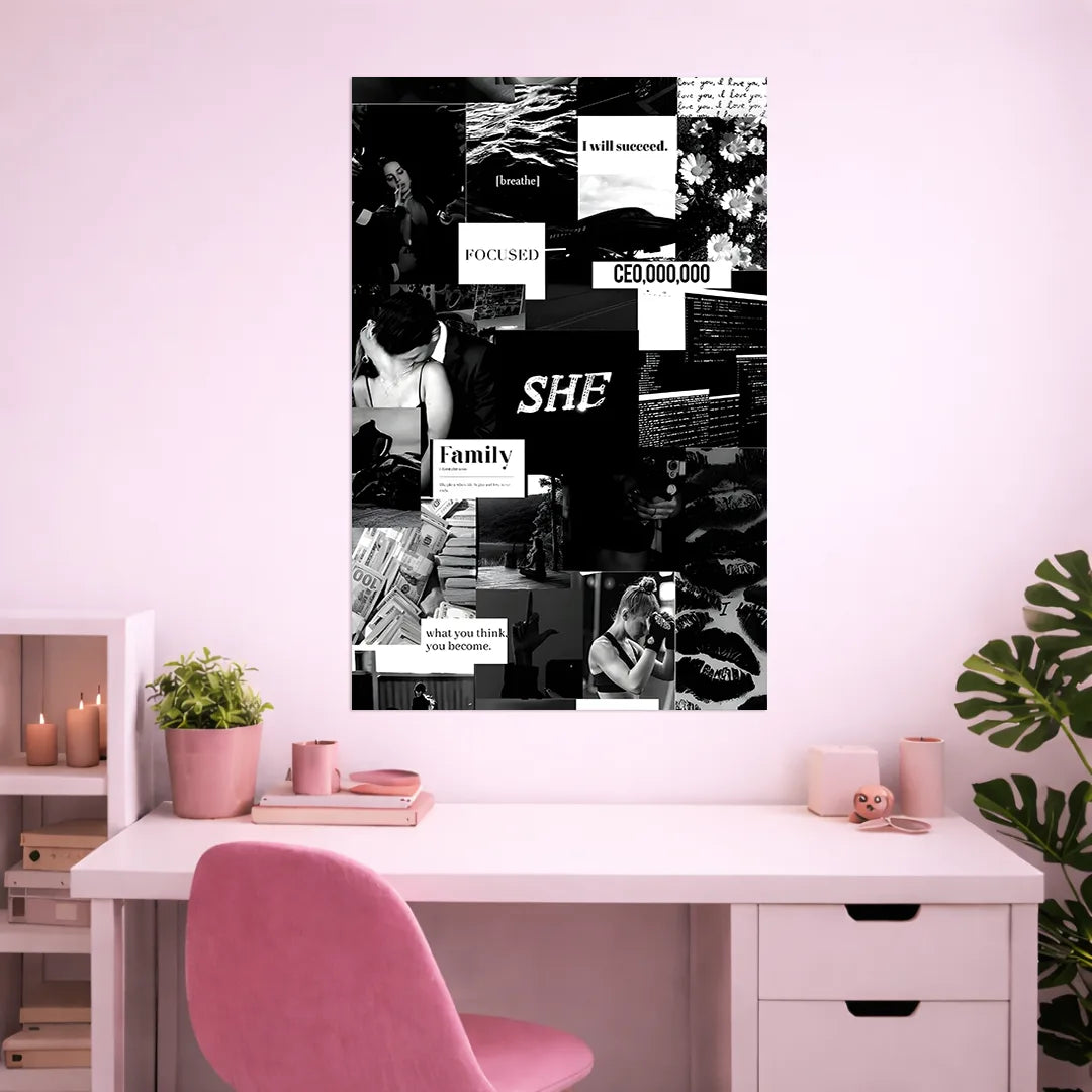 SHE POSTER | GIRL BOSS POSTER