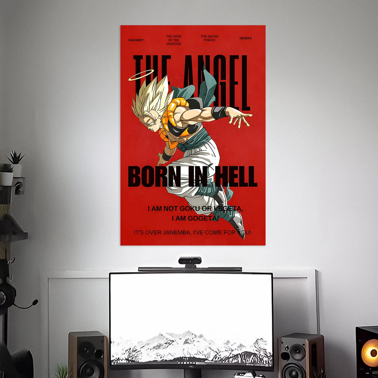 GOGETA POSTER - 3 | DRAGON BALL Z POSTER | ANIME POSTERS BLUMUN