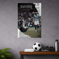 ERLING HAALAND POSTER | FOOTBALL POSTERS - 2 | BLUMUN