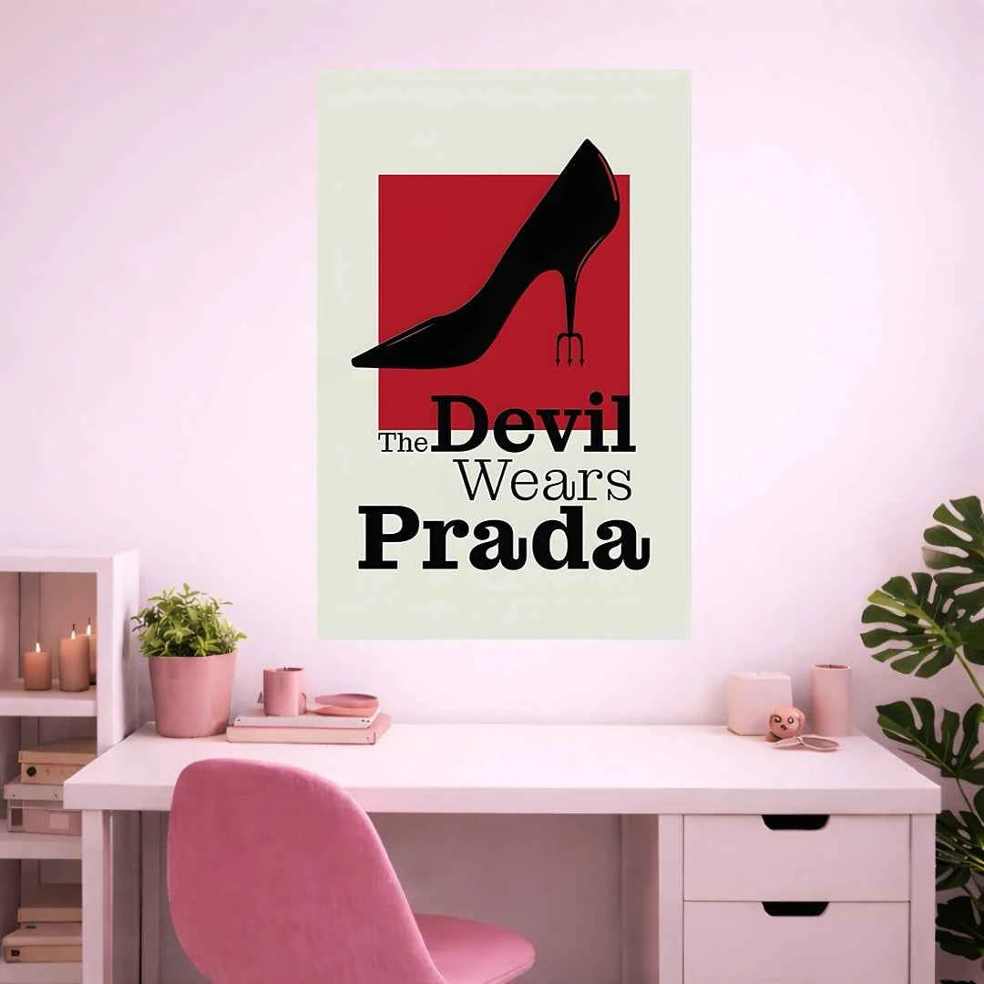 THE DEVIL WEARS PRADA POSTER | GIRL BOSS POSTER