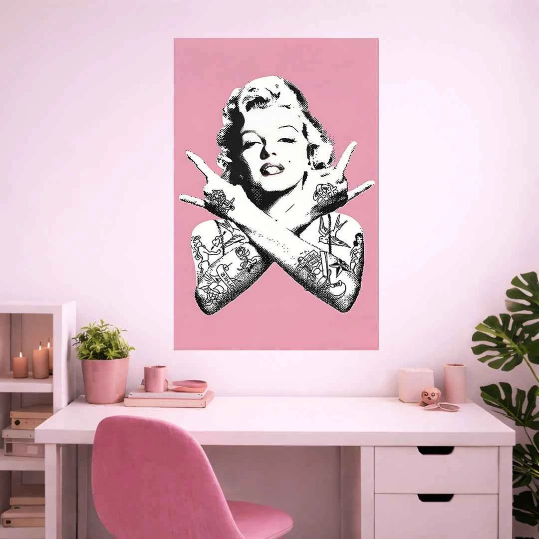 REBEL MONROE POSTER | GIRL BOSS POSTER