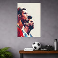MESSI AND RONALDO POSTER | FOOTBALL POSTERS