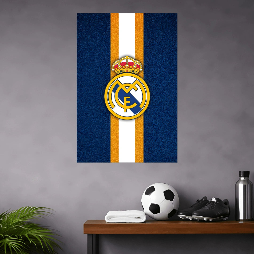 REAL MADRID FOOTBALL CLUB POSTER - 18 | FOOTBALL POSTERS