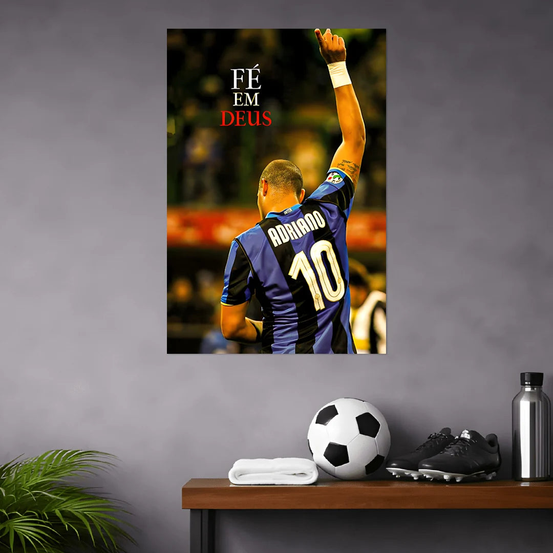ADRIANO LEITE RIBEIRO - POSTER - 1 | FOOTBALL POSTERS BLUMUN