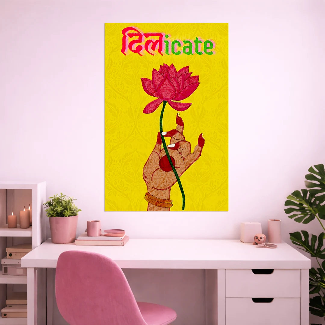 DELICATE POSTER | GIRL BOSS POSTER