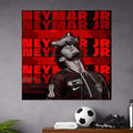 NEYMAR JR. POSTER - 1 | FOOTBALL POSTER | 6 PIECE SET BLUMUN