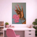 CLOCK THAT TEA POSTER | GIRL BOSS POSTER