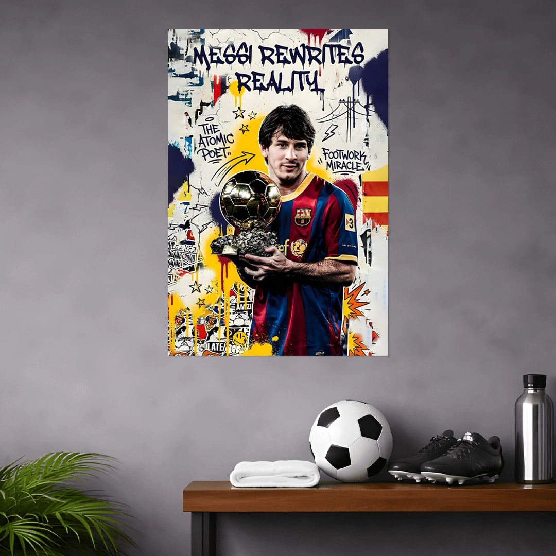 MESSI POSTER - 16 | FOOTBALL POSTERS